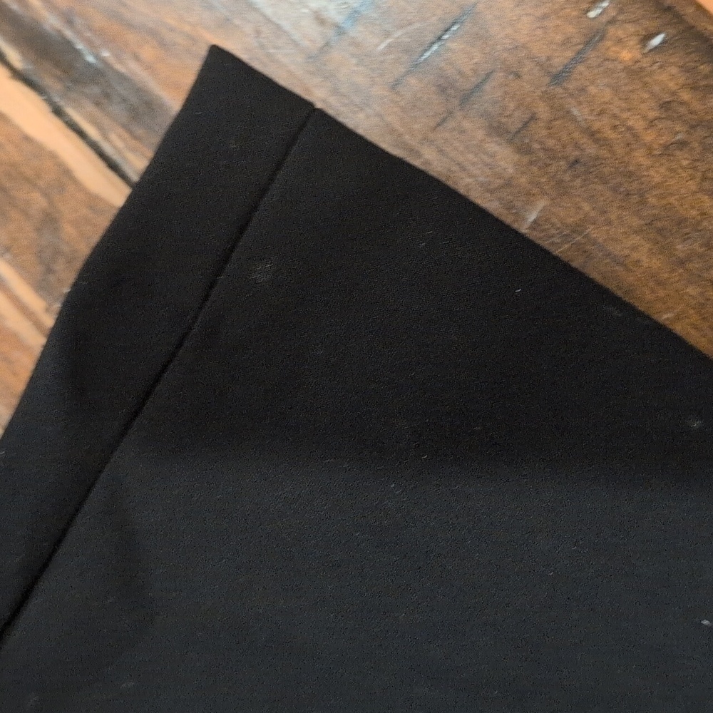 Adam Lippes Black Boot-Cut Flared Pants - Picture 12 of 13
